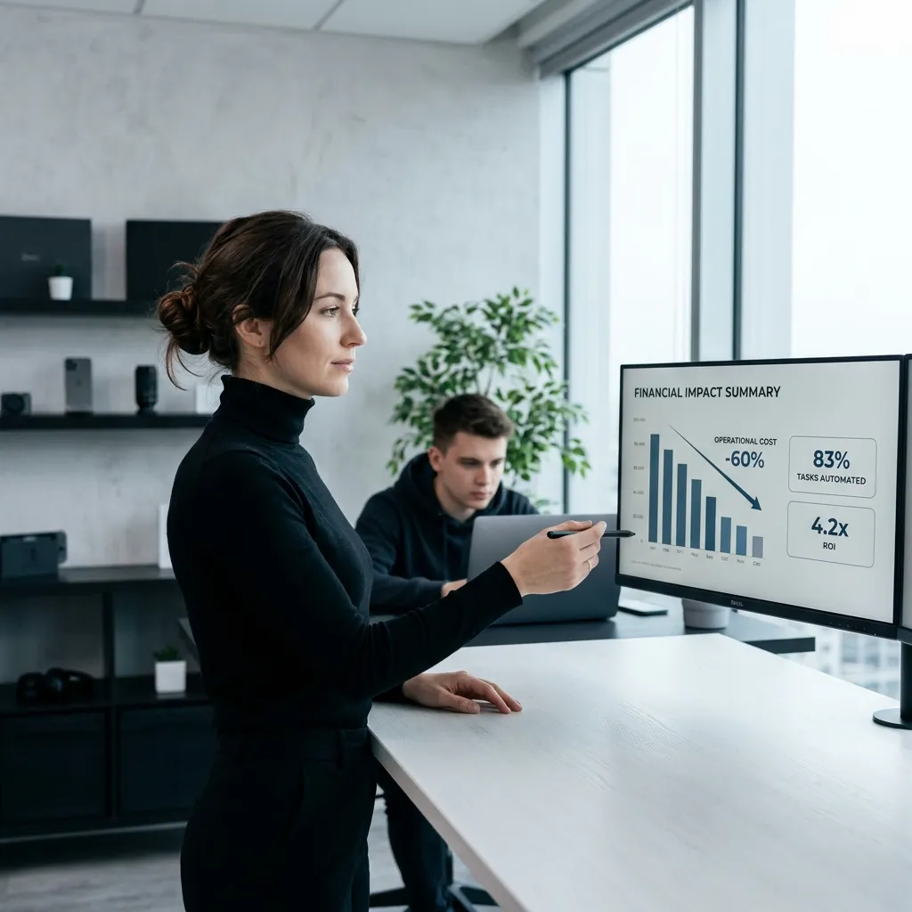 Interfaz intuitiva para la gestión de automatizaciones