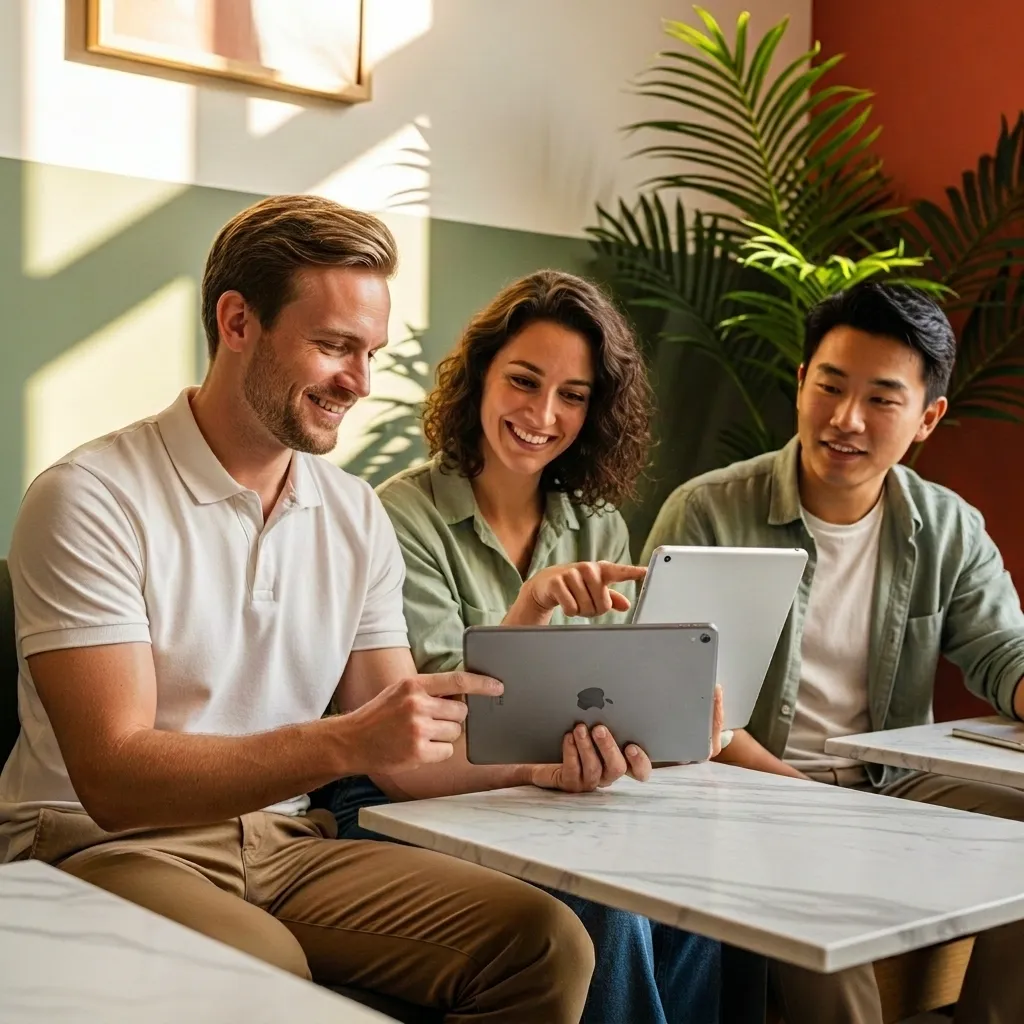 Equipo analizando resultados y métricas generadas por IA