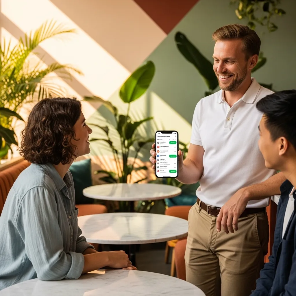 Demostración de resolución rápida en un smartphone